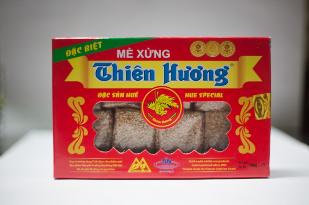 Mè xửng Thiên Hương - Điểm nhấn của ẩm thực Xứ Huế.