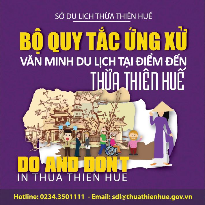 Bộ quy tắc Ứng xử văn minh du lịch trên địa bàn tỉnh