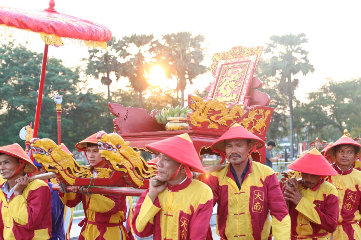 Hoàng tráng Lễ Tế Tổ Bách Nghệ và Lễ Rước tôn vinh Nghề